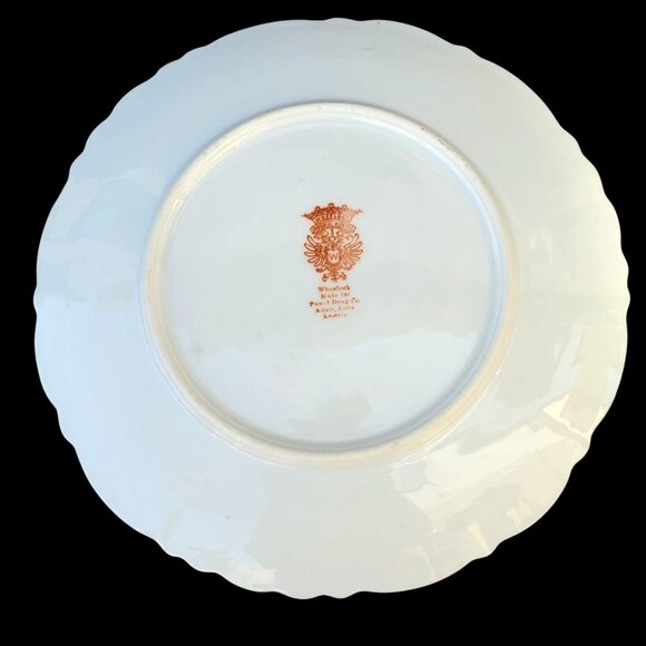 Antique Advertising Plate Wheelock Austria Powel Drug Adair Iowa High School 8" - Picture 3 of 8